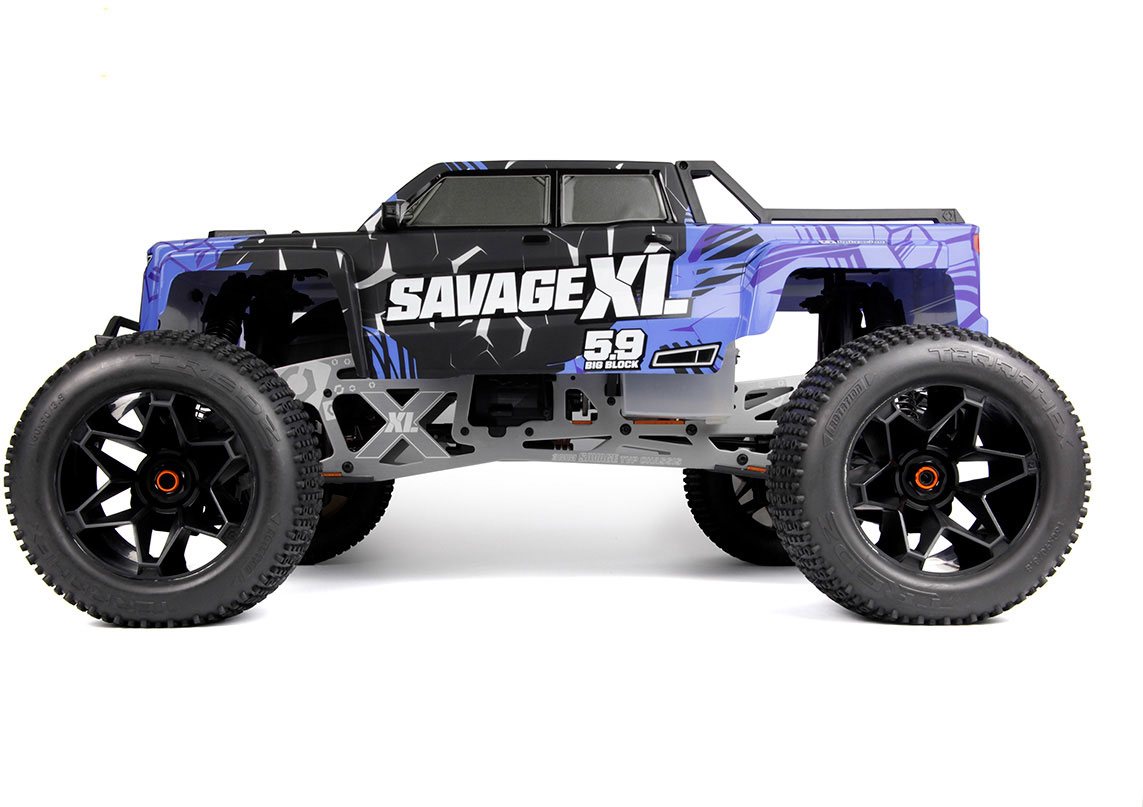 HPI Savage Xl 5.9 Gtxl-6 - Blue (HPI 160586 | HPI160586) - Vortex