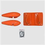 Phoenix Model Manufacturing Co. Wheel Pants: Laser 260 35cc ARF