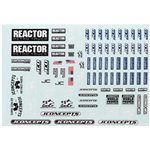 J Concepts JConcepts Reactor Decal Sheet