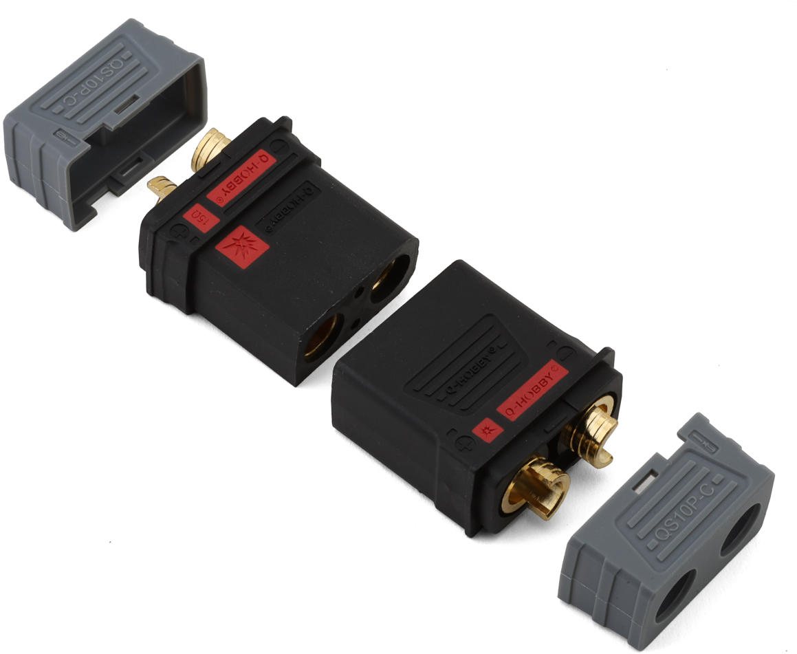 Samix Samix QS10P Anti-Spark Connectors (Black) (1 Male/1 Female)