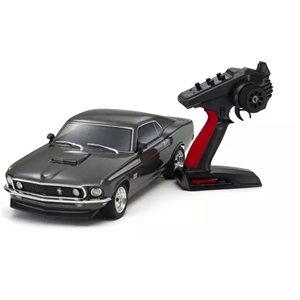 Kyosho 1:10 Ep 4Wd 1969 Ford Mustang Boss 429 Black Jade Readyset Fazer