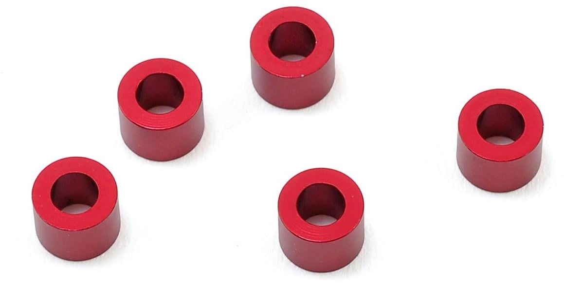 MST MST 3x5.5x4.0mm Aluminum Spacer (5) (Red)