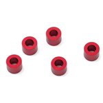 MST MST 3x5.5x4.0mm Aluminum Spacer (5) (Red)