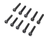 Losi Cap Head Screws, M5 x 25mm STL (10)