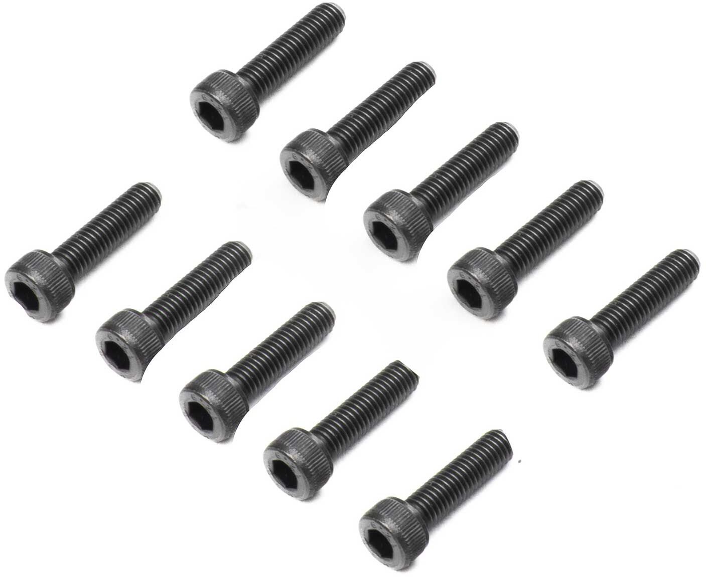 Losi Cap Head Screws, M5 x 20mm STL (10)