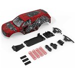 ARRMA GORGON Painted Decaled Trimmed Body Set (Red/Black)
