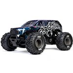ARRMA 1/10 GORGON 223S 2WD RTR Brushless Monster Truck, Blue/Black