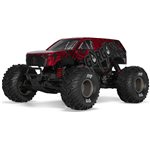 ARRMA 1/10 GORGON 223S 2WD RTR Brushless Monster Truck, Red/Black