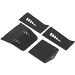 Yeah Racing Yeah Racing UTB18 Capra Aluminum Cage Protector Panel Set (Black