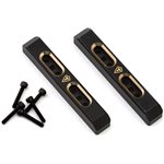 Treal Hobby Treal Hobby Axial SCX24 Brass Boulder Bars (Black) (2) (7.9g)