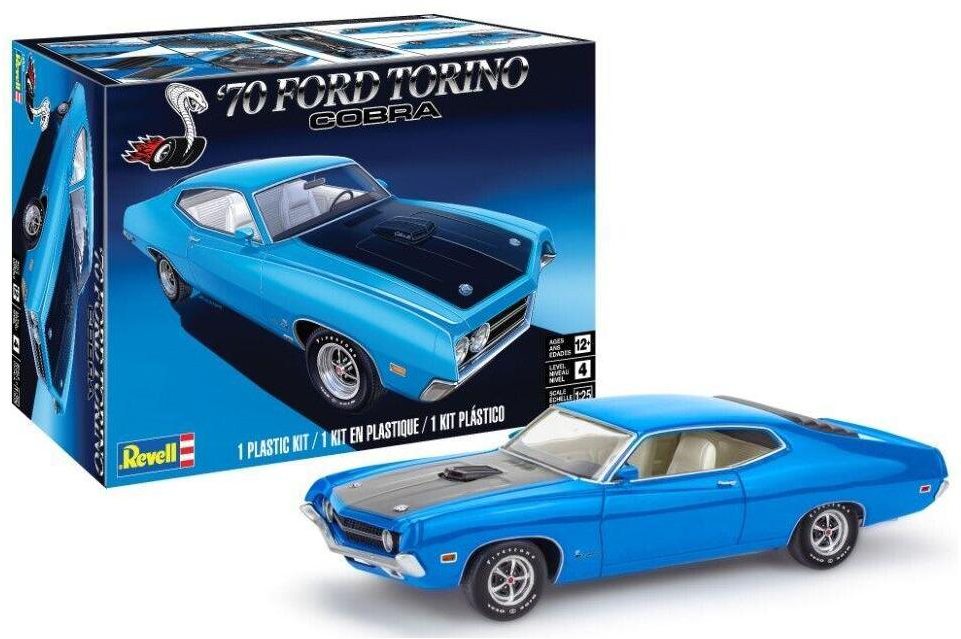 Revell Revell 1/25 1970 Ford Torino Cobra Model Kit
