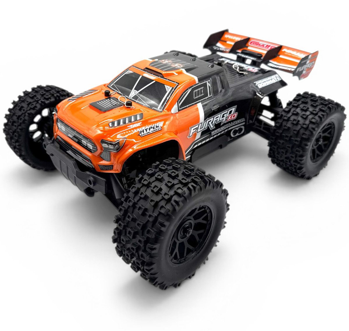 Team Corally Furago Xd 4Wd 2S Small Scale, Rtr Monster Truck, Orange