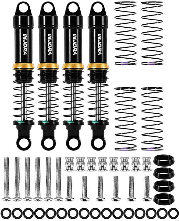 Injora LS 59mm Aluminum Oil Shocks for 1/18 TRX4M