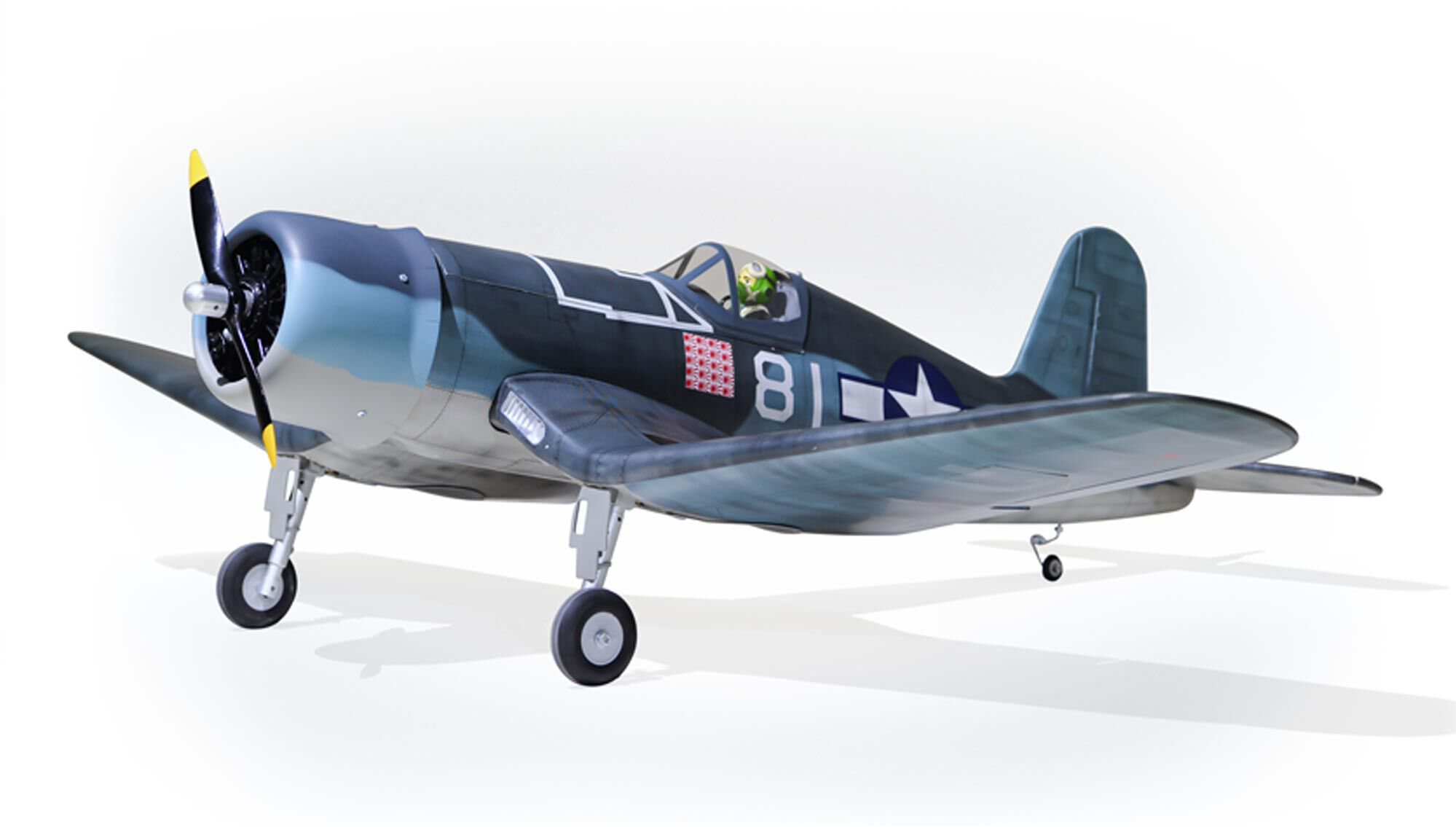 Phoenix Model Manufacturing Co. F4U CORSAIR 1.5m EP/GP ARF w/ Electric Retracts