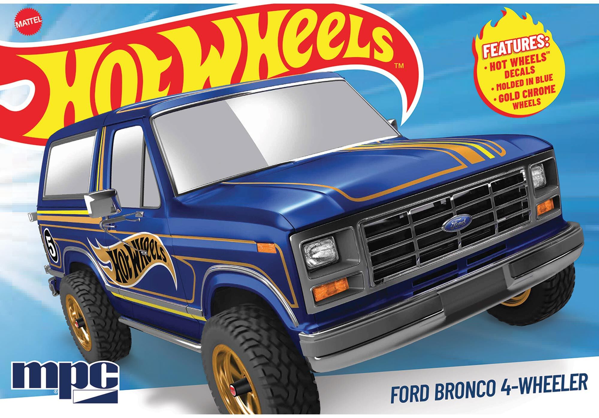 MPC 1982 Ford Bronco 4Wheeler Hot Wheels