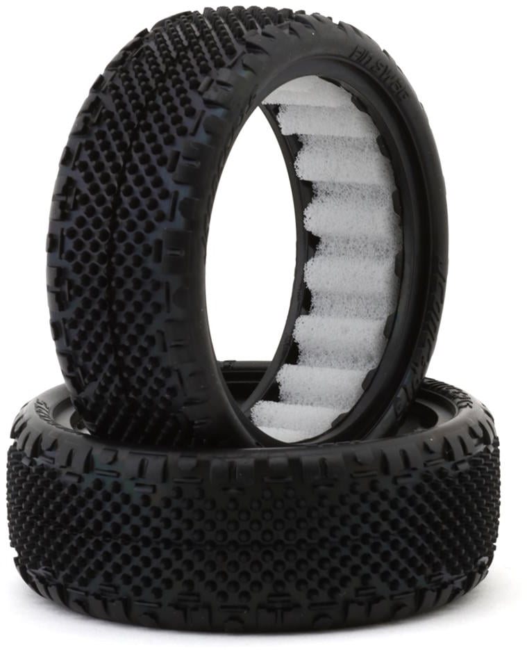 J Concepts JConcepts Pin Swag LP Wide 2.2\" 2WD Front Buggy Carpet Tires (2) (Purple)
