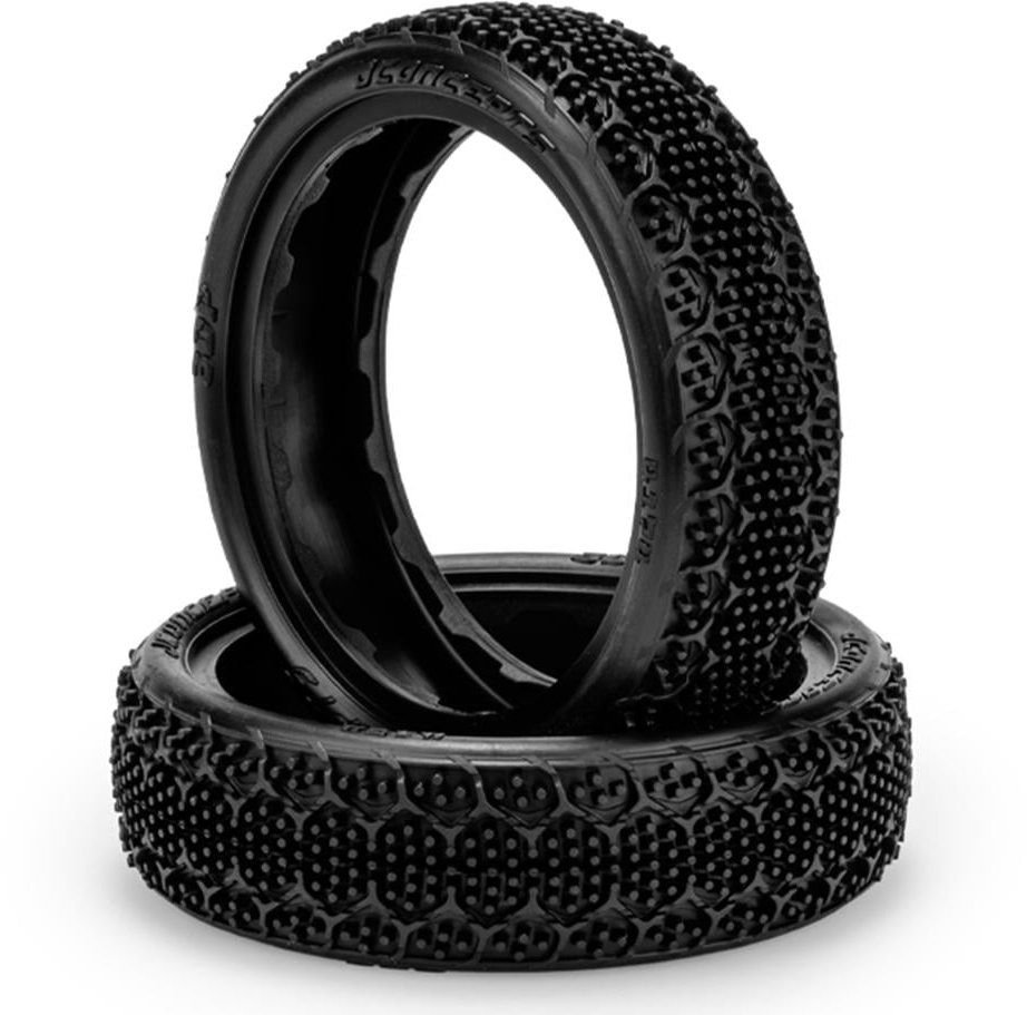 J Concepts JConcepts 3DP 2.2\" 2WD Front Buggy Carpet Tires (2) (Purple)