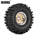 Injora 1.0 64*24mm -4.4mm Offset ModuWheel Set for Micro Crawlers (4)