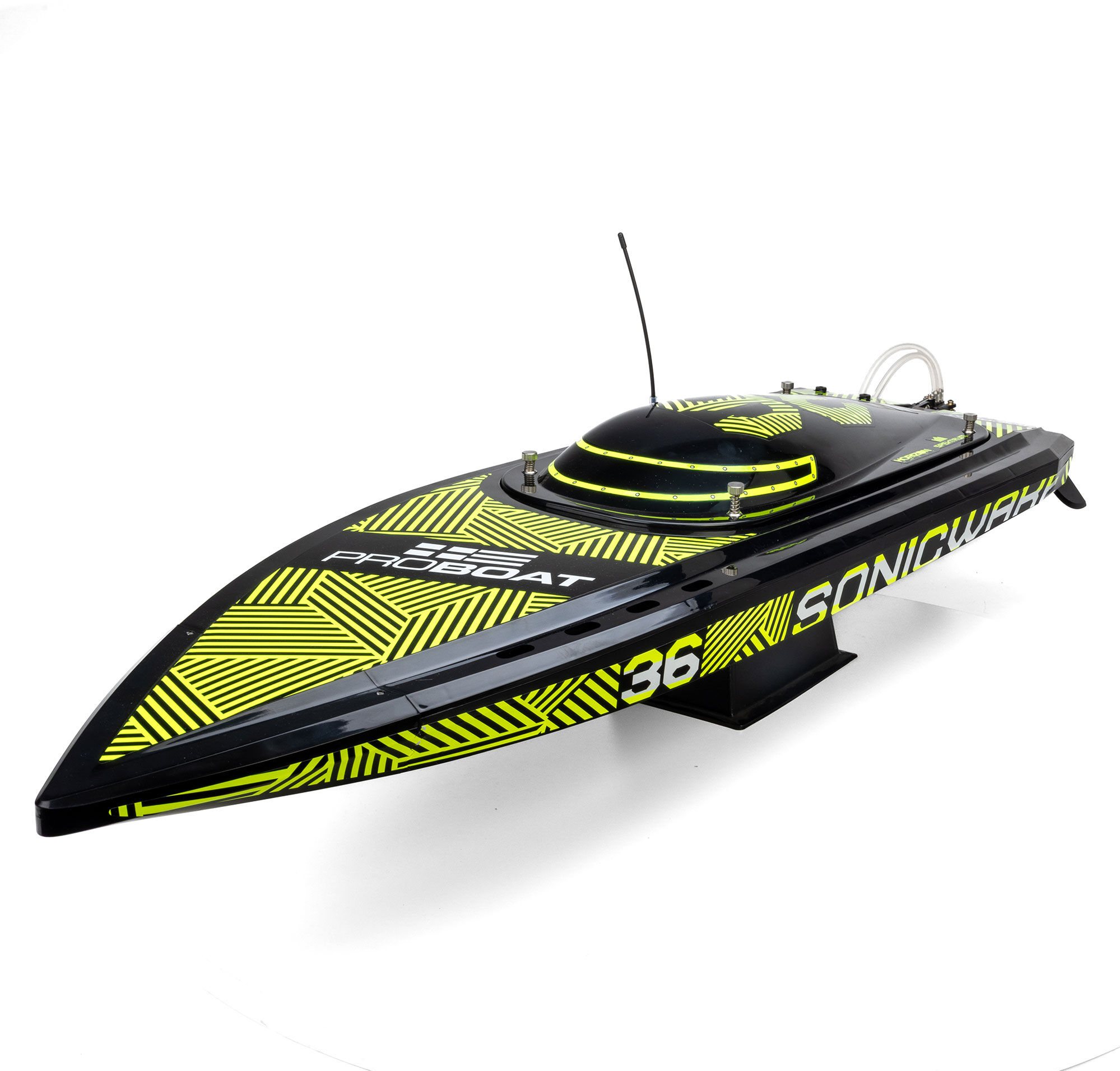Pro Boat Sonicwake 36\" V3 Self-Righting V-Hull Boat RTR, Black