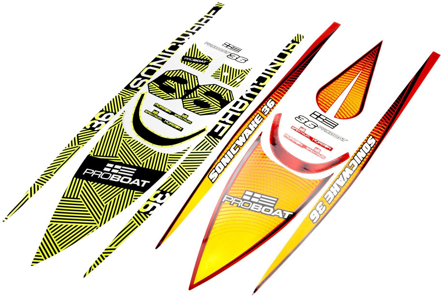 Pro Boat Decal Set: Sonicwake 36\" V3