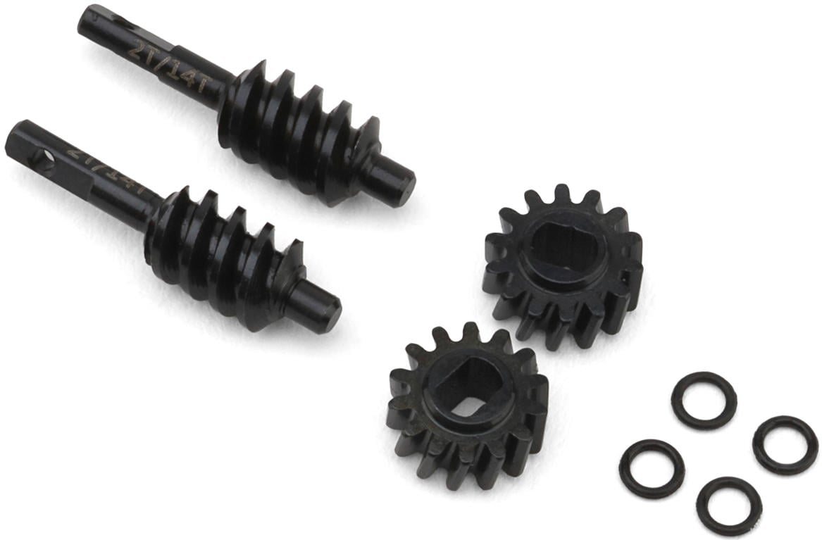 Treal Hobby Treal Hobby Axial SCX30 Hardened Steel Differential Overdrive Worm Gears Set