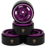 Treal Hobby Treal Hobby 0.7" 5-Slot Aluminum Micro Rock Crawler Beadlock Wheels