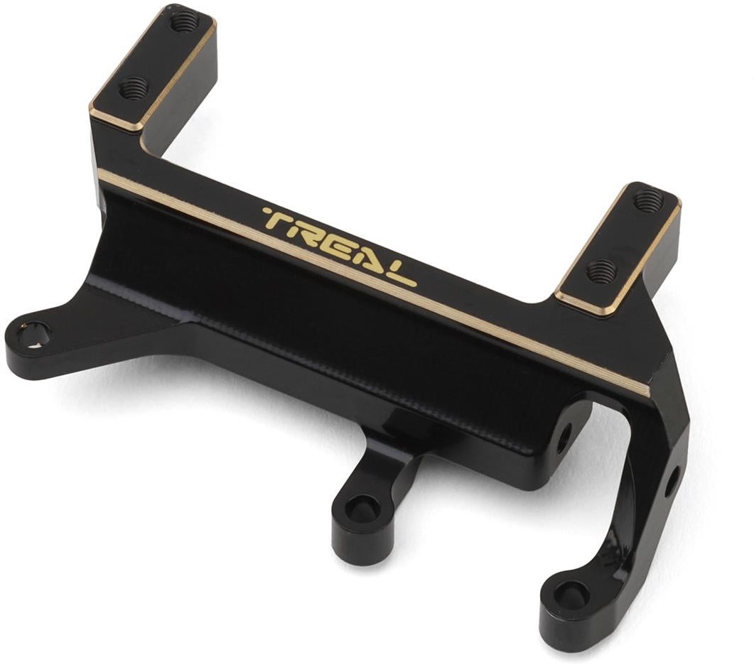 Treal Hobby Treal Hobby Vanquish VRD/VS4-10 Brass Servo Mount (Black) (83g)
