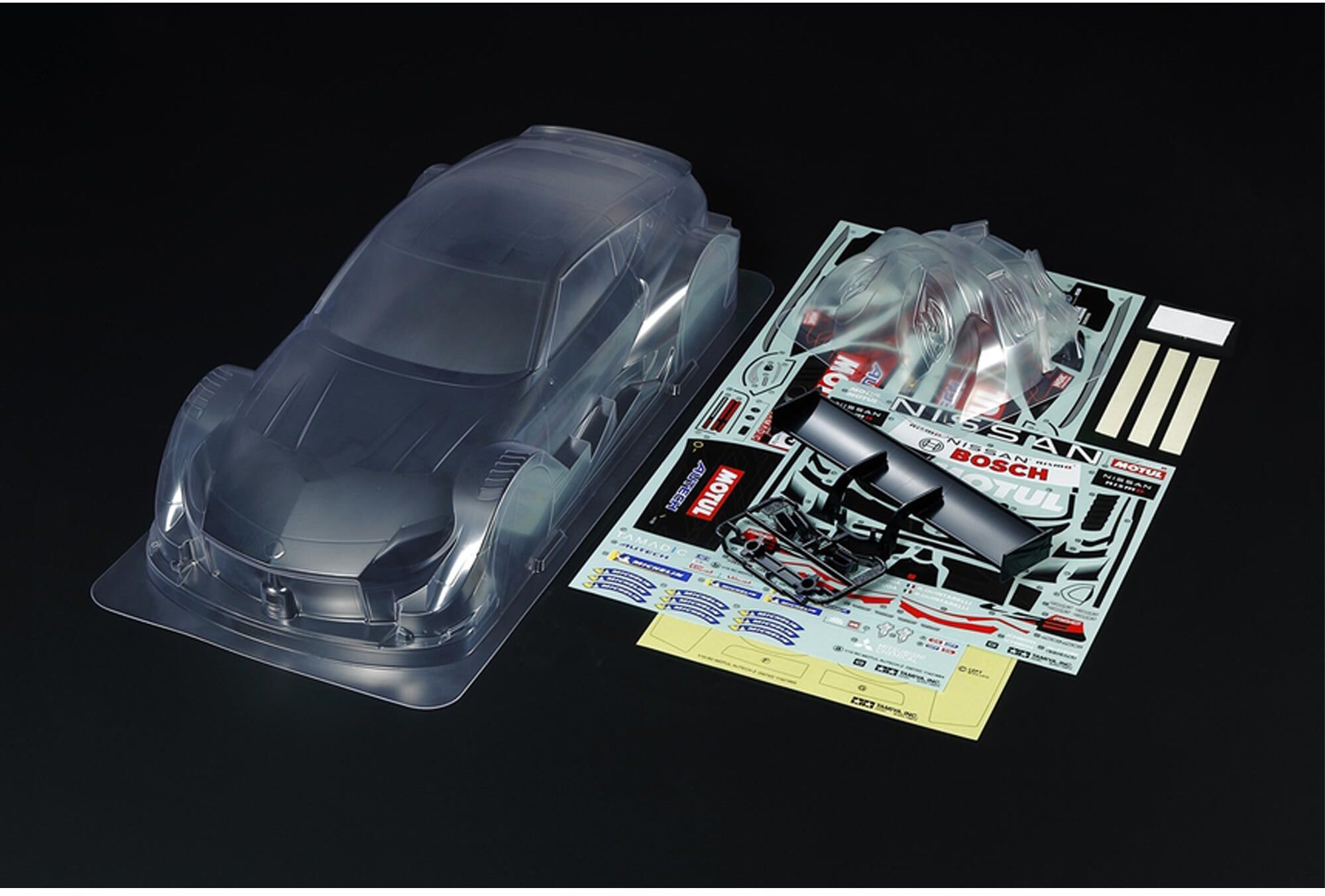 Tamiya 1/10 Motul Autech Z Lightweight Body Parts Set - Limited Edition
