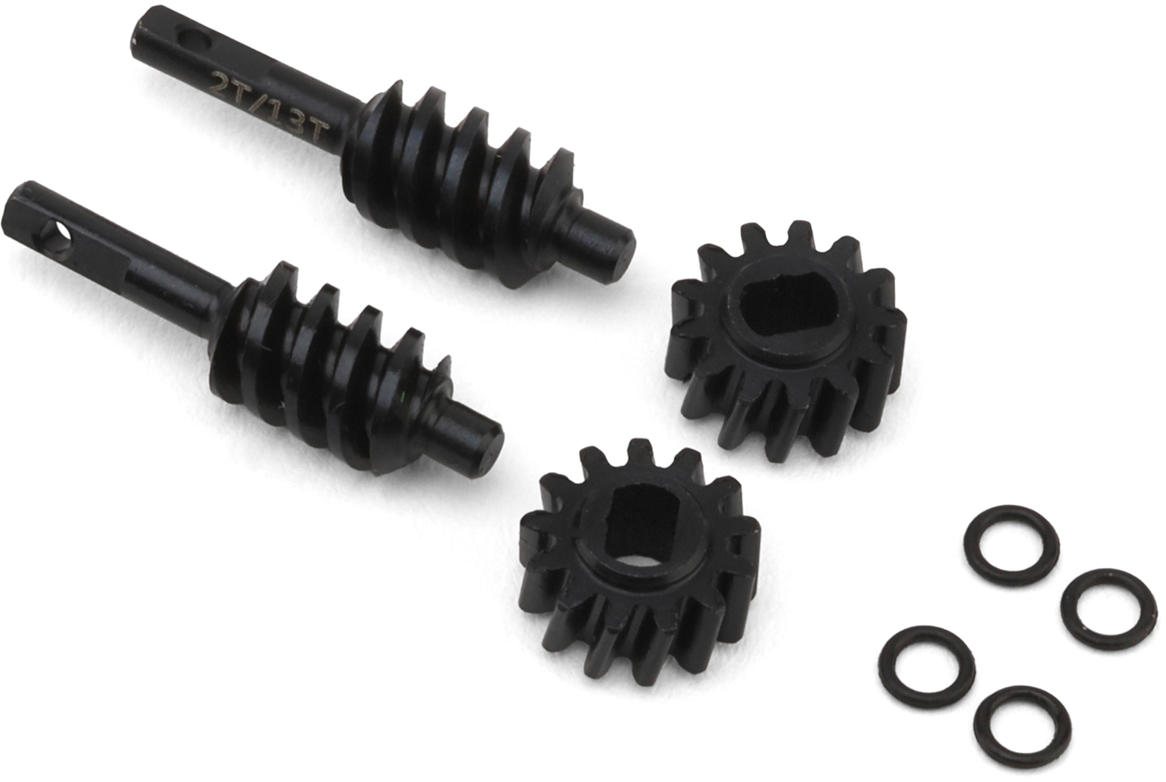 Treal Hobby Treal Hobby Axial SCX30 Hardened Steel Differential Overdrive Worm Gears Set