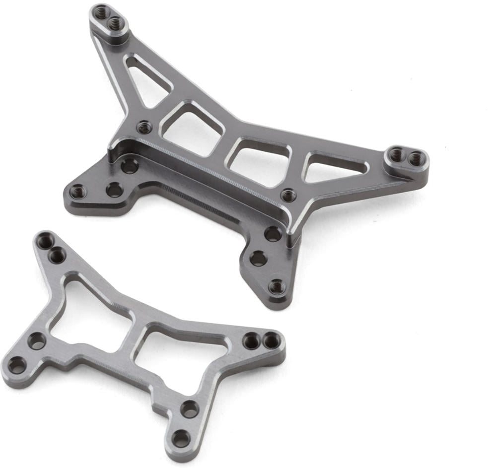 Maverick RC Maverick Microbe Aluminum Front & Rear Shock Tower Set (Grey)