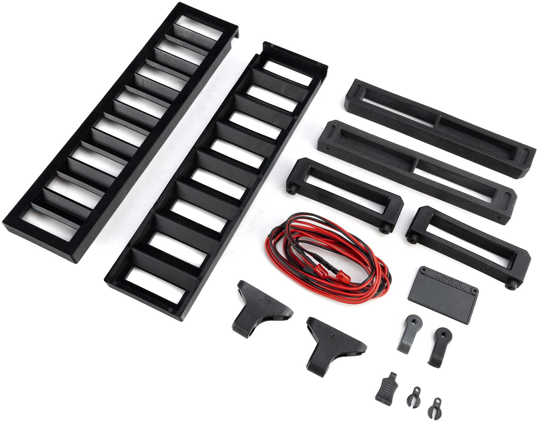 Axial Ramp & Accessory Set: SCX10 Trailer