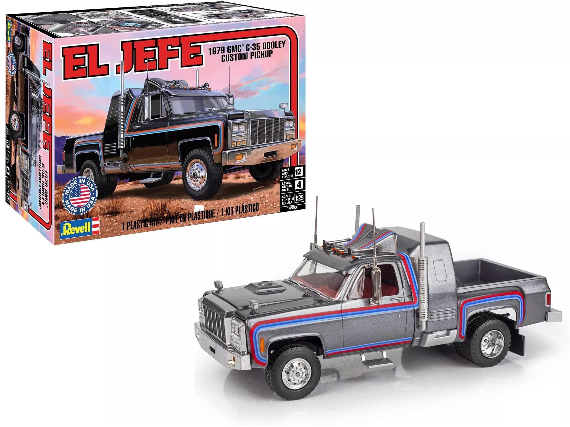 Revell 1/25 1979 GMC C-35 Dooley El Jefe