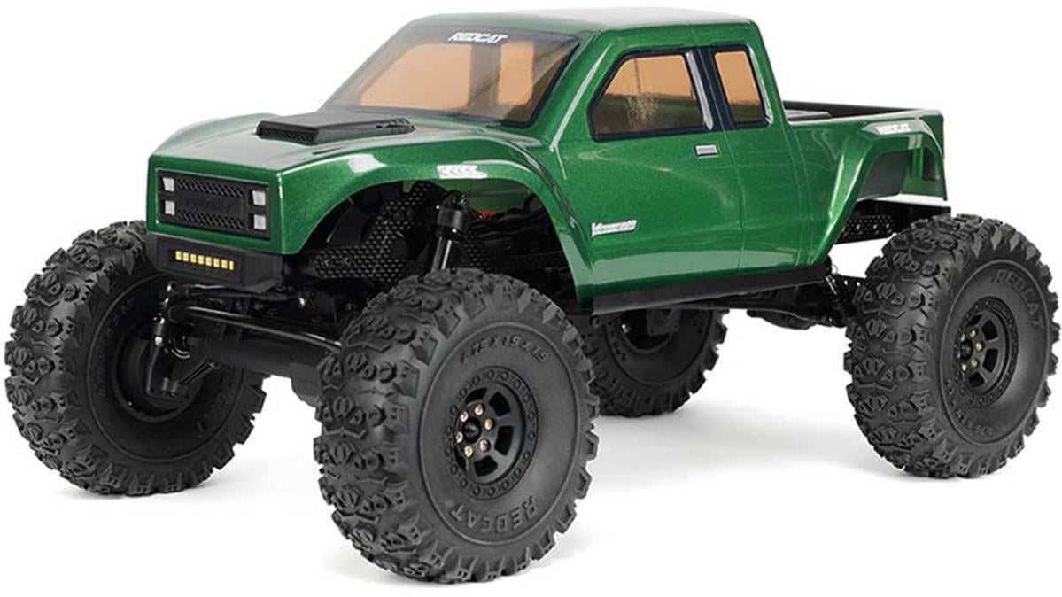 Redcat Redcat Vertex-10 1/10 RTR 4WD Electric Brushless Rock Crawler (Metallic Green)