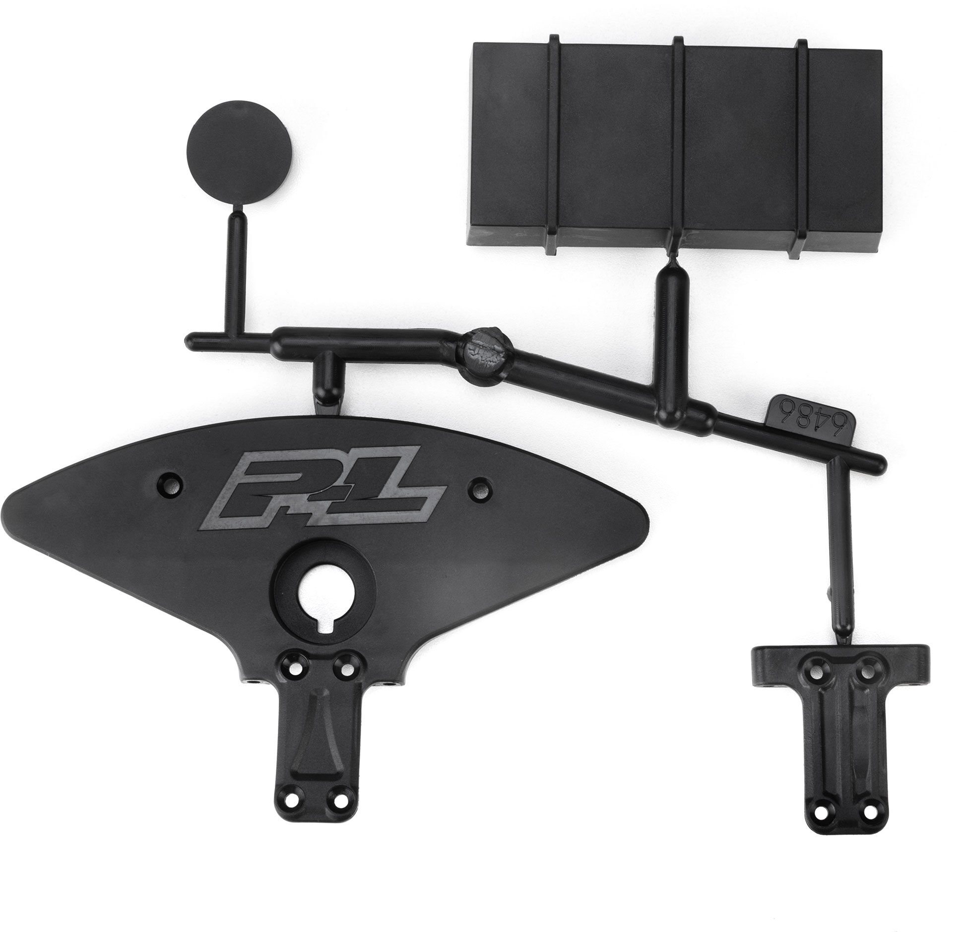 Proline Fuel Cell and Splitter/Diffuser Delete Kit: Losi NASCAR
