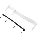 Losi Rear Spoiler Set, White: 22S DLM