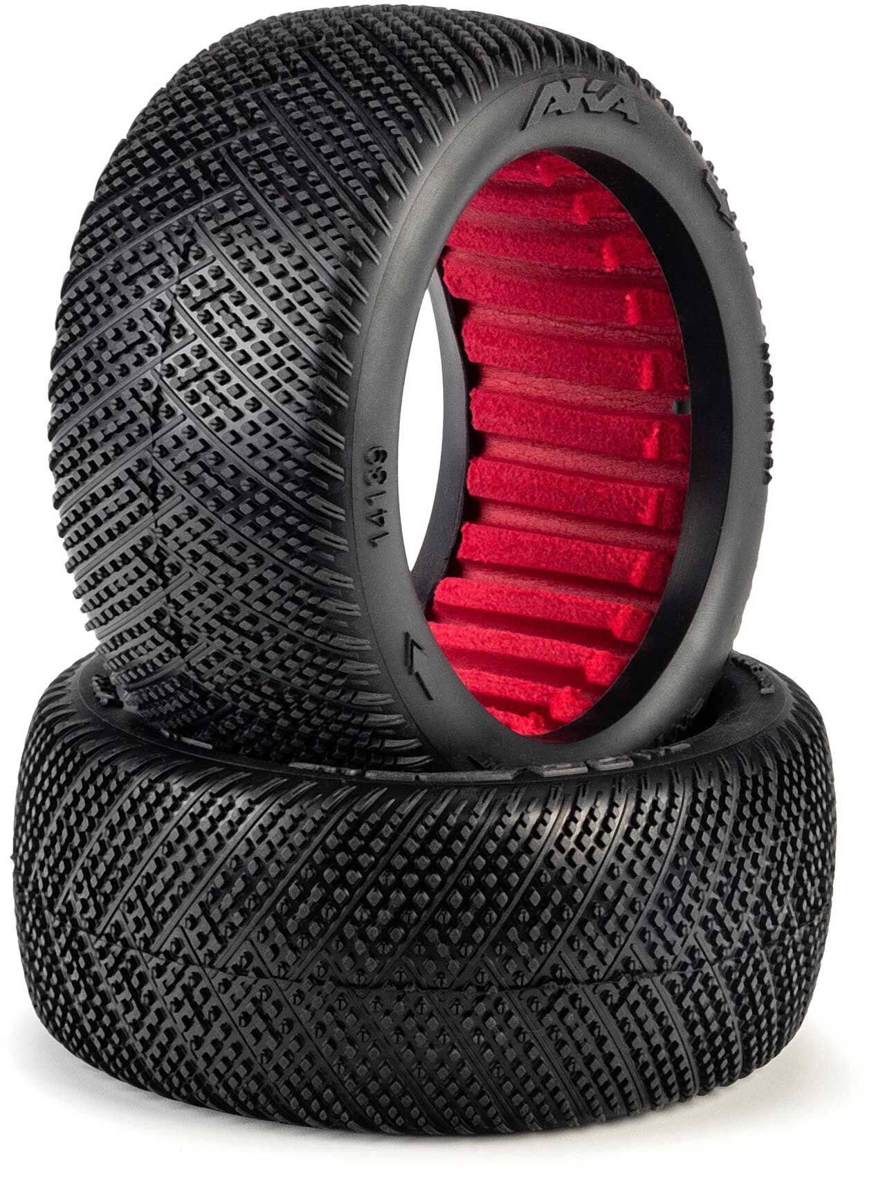 AKA Racing 1/8 Reverb Soft Long Wear Front/Rear 4.0\" Off-Road Truck Tires (2)