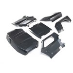 Losi Body Set, Complete, Gun Metal Grey: 5IVE-T 3.0