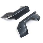 Losi Body Panel, Rear Fender, Left/Right, Gun Metal Grey: 5IVE-T 3.0