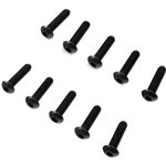 Losi Button Head Screws, M6 x 20mm, Steel (10)