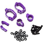 Yokomo Yokomo RD/SD/MD Aluminum Adjustable Front Steering Block Set (Purple)