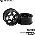 Vanquish Products Volk Racing 1.9 TE37XT M-SPEC Beadlock Wheels - Black