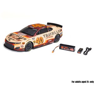 Losi 1/12 NASCAR RC Race Car Justin Allgaier No. 40 2026 Traveller Whiskey Chevrolet ZL1 2S AWD RTR Brushed On-Road (Battery & Charger Included)
