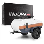 Injora Scale Teardrop Trailer with Hitch for 1/24 Axial SCX24