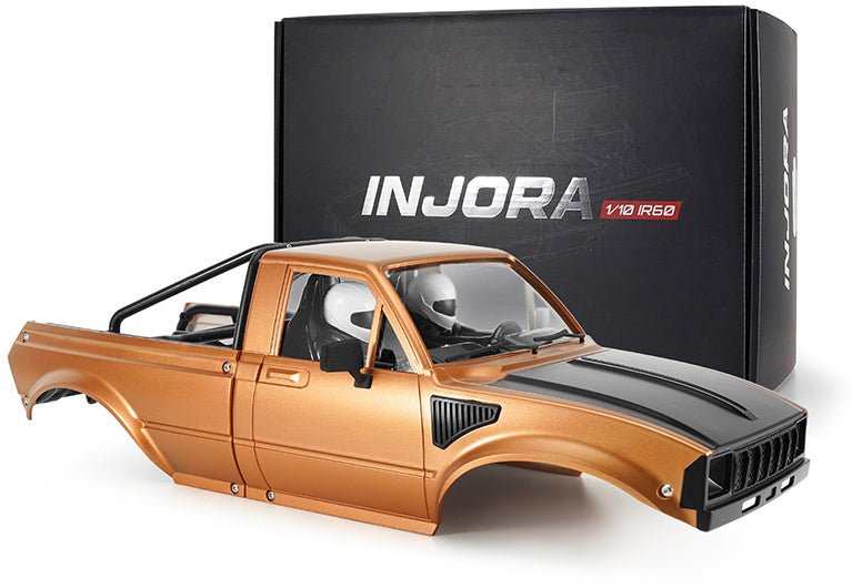 Injora IR60-10 Hard Body with Interior & Bed Cage for 1/10 RC Crawl