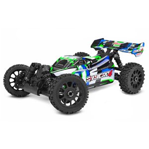 Team Corally Syncro-4 1/8 Off-Road Rtr Buggy, Green - Blue