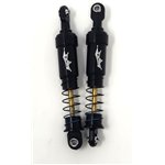 Dlux Fab Dlux Ultra Short Shocks 80mm (Pair) - Black