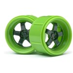 HPI Green Work Meister S1 Wheel, For The Micro Rs4, (4Pcs)