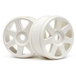 V7 1/8 Wheel, White, 42X83mm (2Pcs)