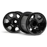 Warlock 2.2" Wheels, Black (2Pcs)