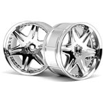 Lp35 Wheel Work Ls406, Chrome, (2Pcs)